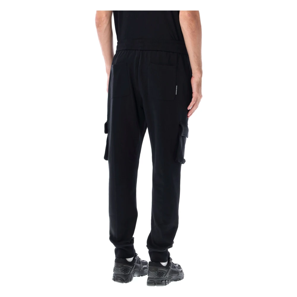 Moose Knuckles Zwarte Aw23 Cargo Joggingbroek Black Heren