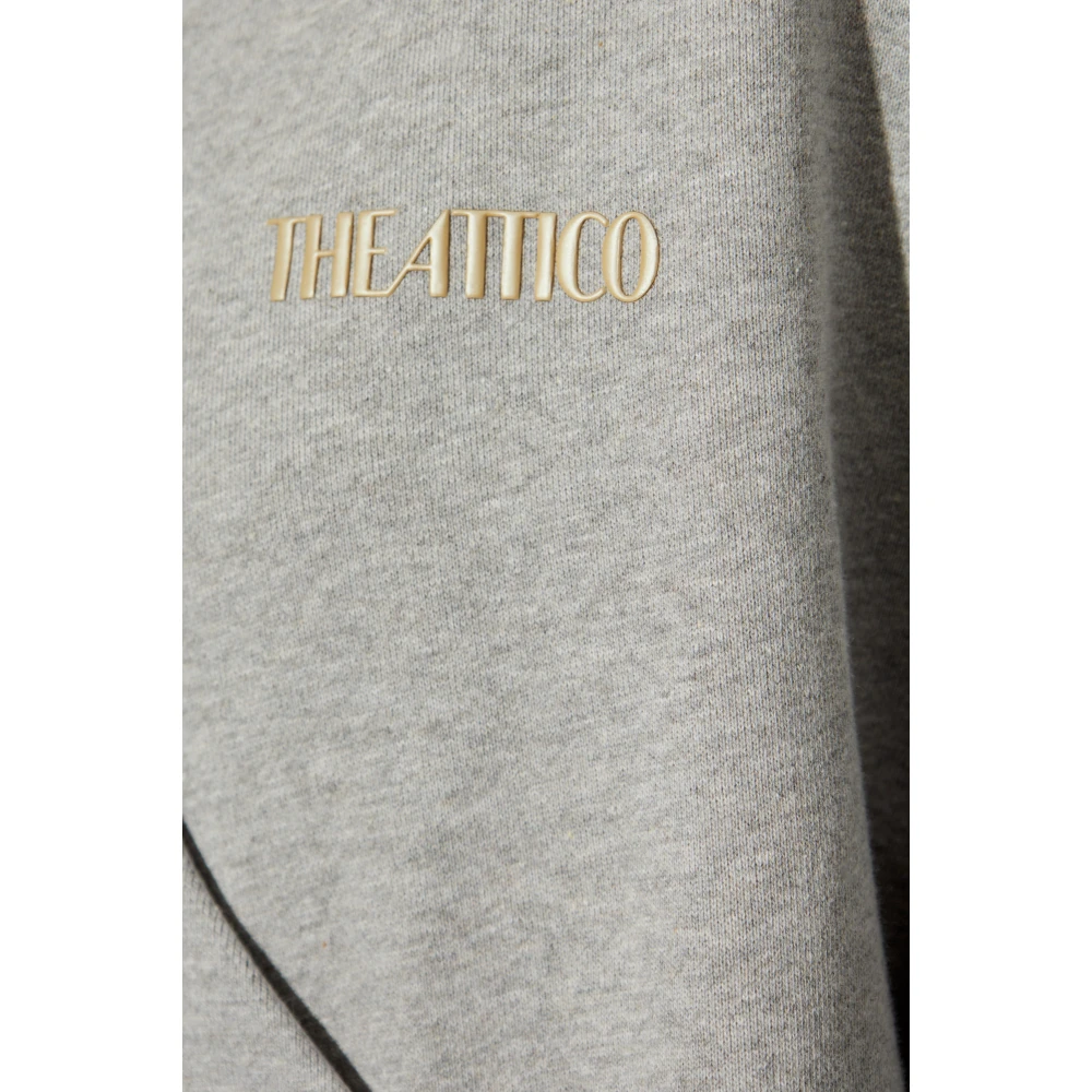 The Attico Logo sweatshirt Gray Dames