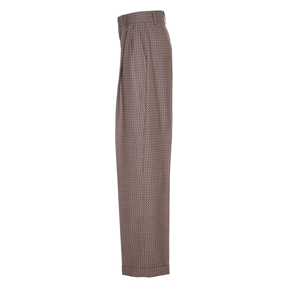 Moschino Stijlvolle Broek Beige Dames