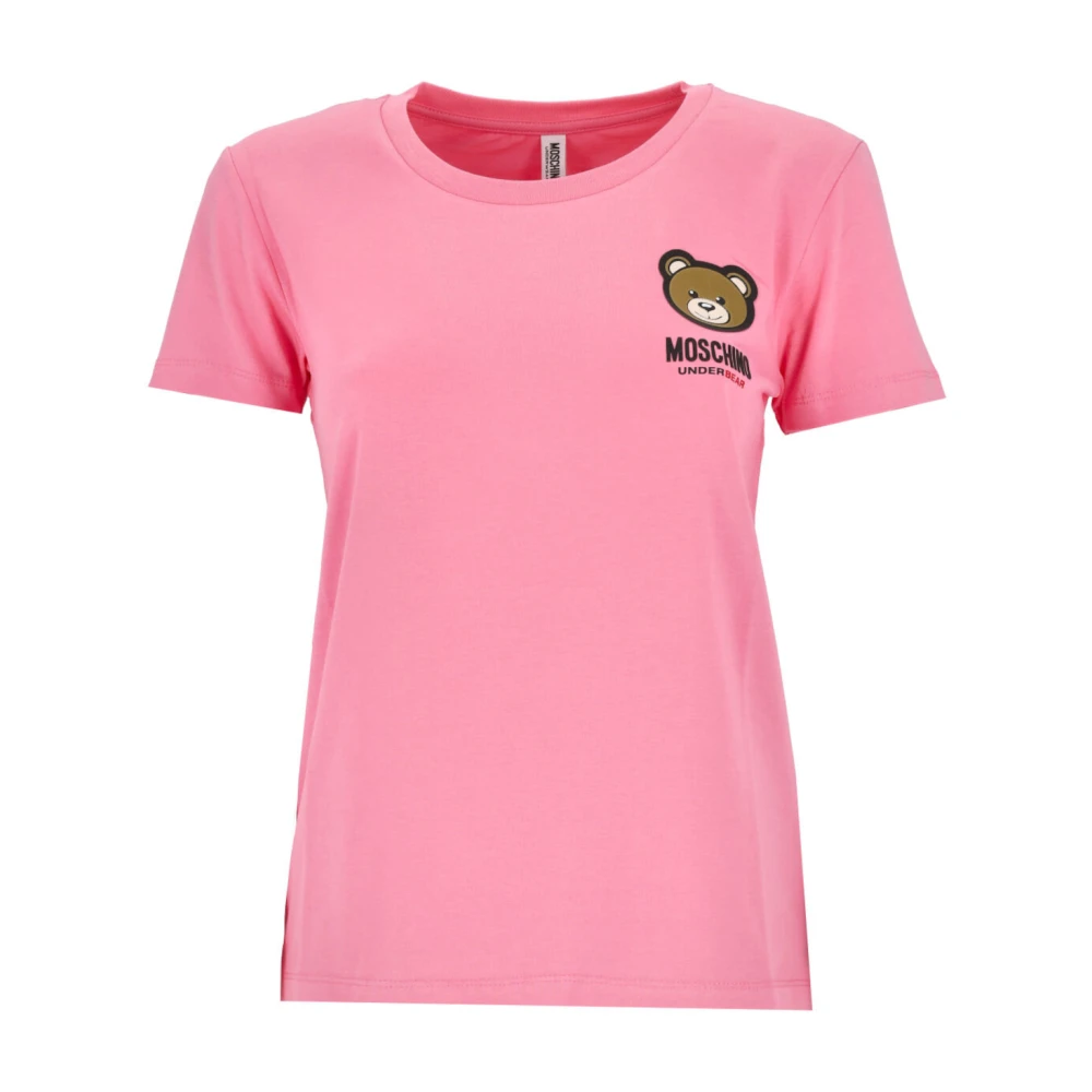 Moschino Roze T-shirts en Polos Pink Dames