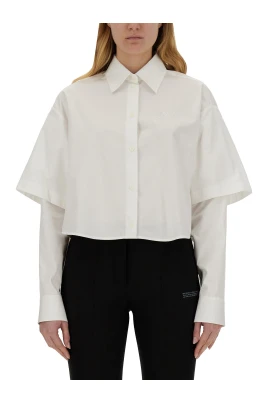 Poplin Bookish Baseballskjorta