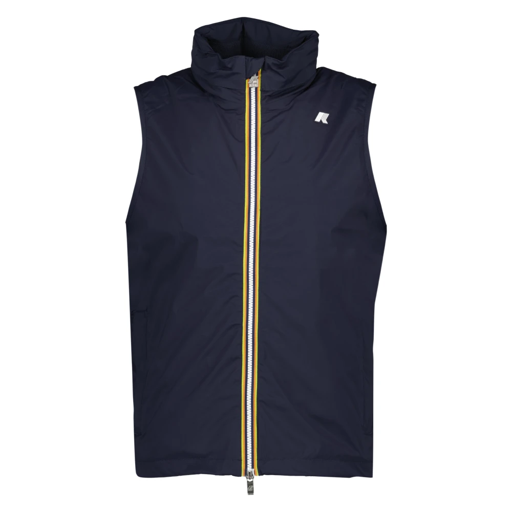 K-Way Uomo Blu Giacche, 2XL, New,