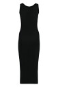 robe-midi-en-maille-cotelee