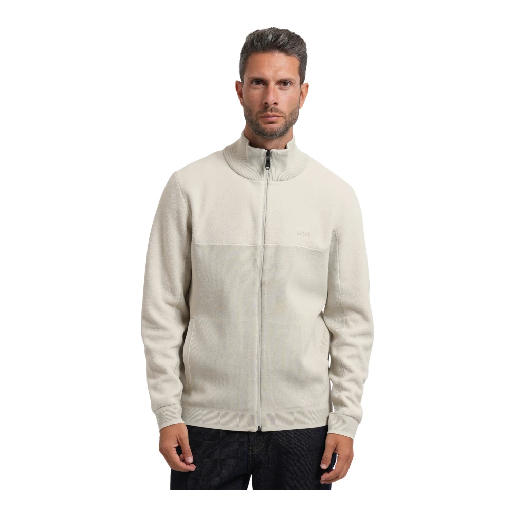 Boss Uomo Beige Maglie, Xl, New,
