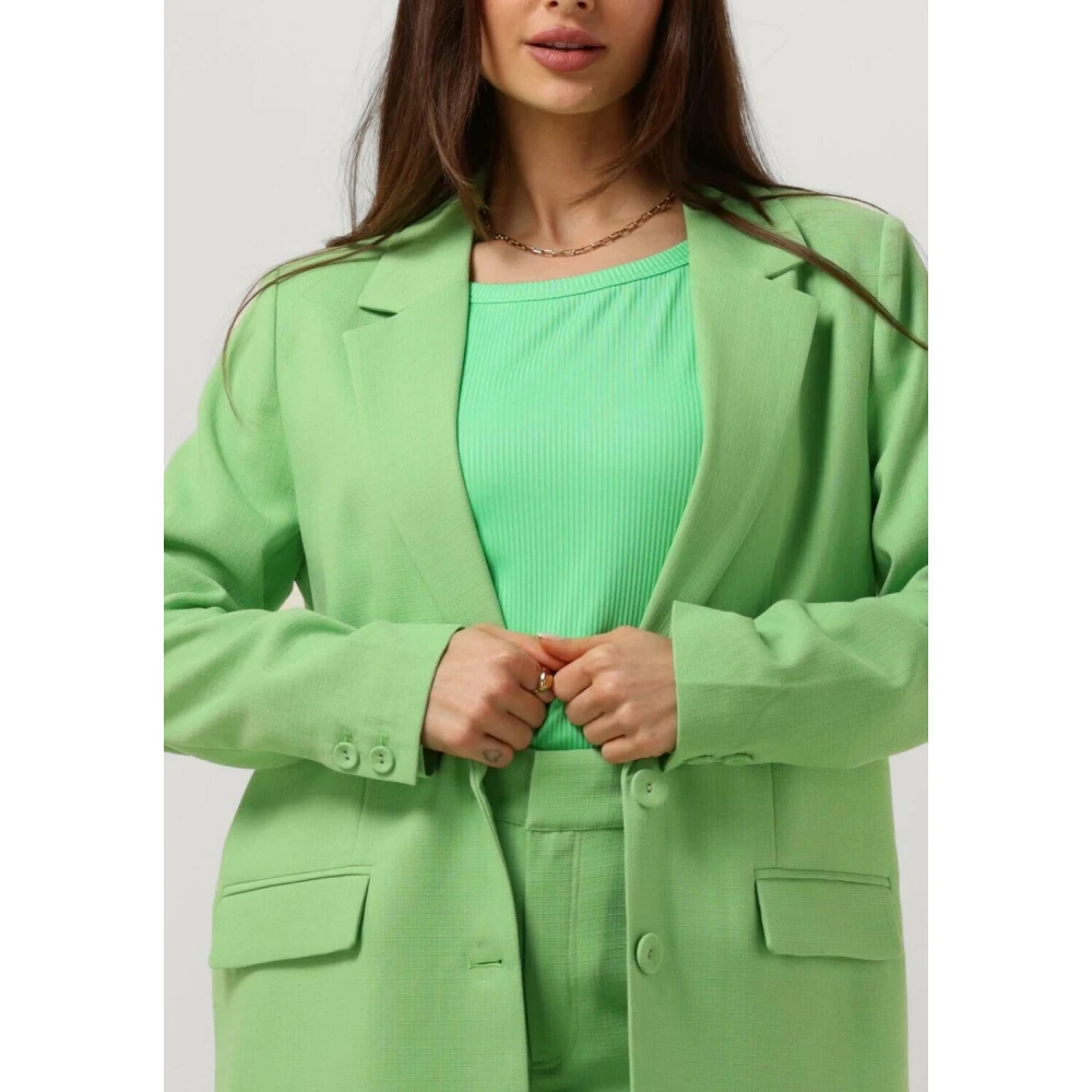 My Essential Wardrobe Groene Carlamw Blazer Green Dames