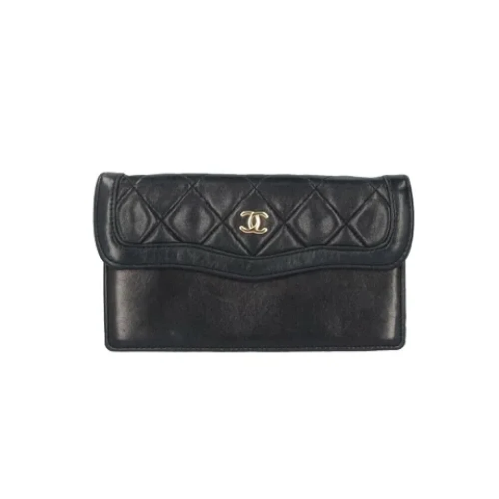 Chanel Vintage Pre-owned Fabric chanel-bags Black Dames