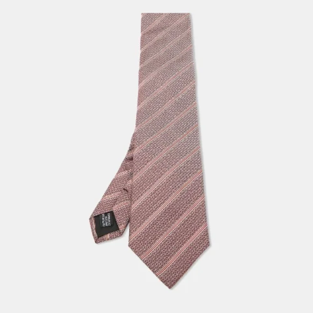 Yves Saint Laurent Vintage Pre-owned Silk home-office Pink Dames