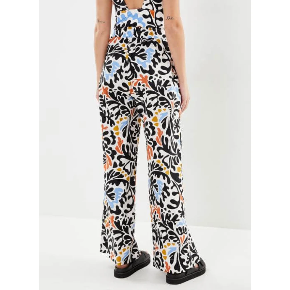Suncoo Wide Trousers Multicolor Dames