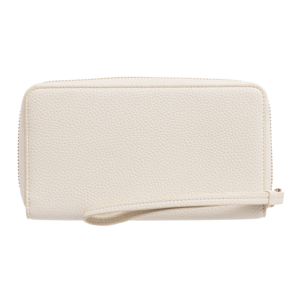 Armani Exchange Portemonnee met ritssluiting en logo White Dames
