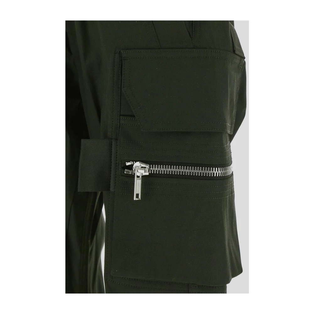 Rick Owens Cargo Broek van Katoen Green Heren