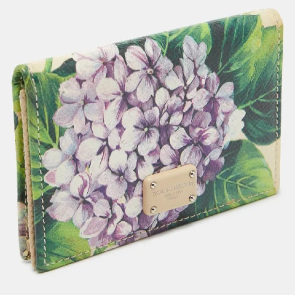Dolce & Gabbana Pre-owned Leather wallets Multicolor Dames