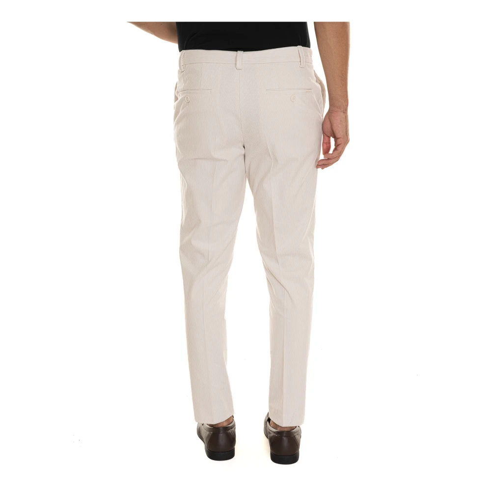 Boss Slim-fit Broek Beige Heren