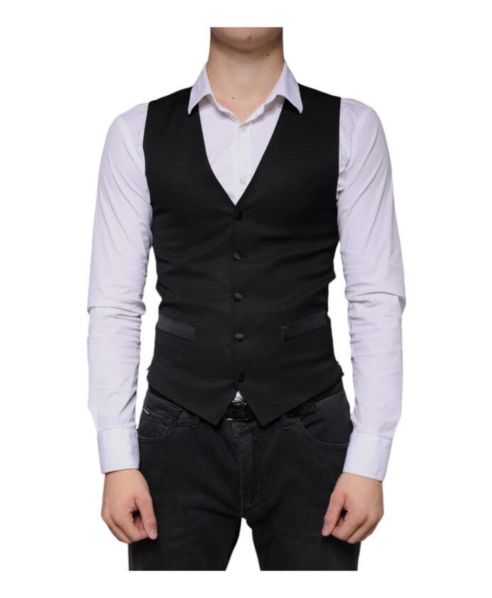 black-wool-formal-waistcoat-dress