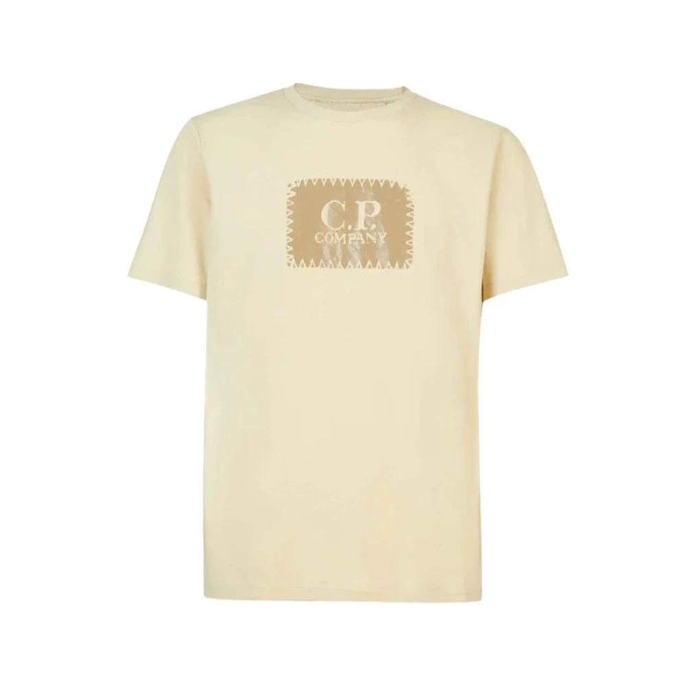 C.P. Company Stijlvolle T-shirts en Polos Beige Heren