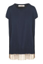 t-shirt-en-coton-avec-insert-en-satin