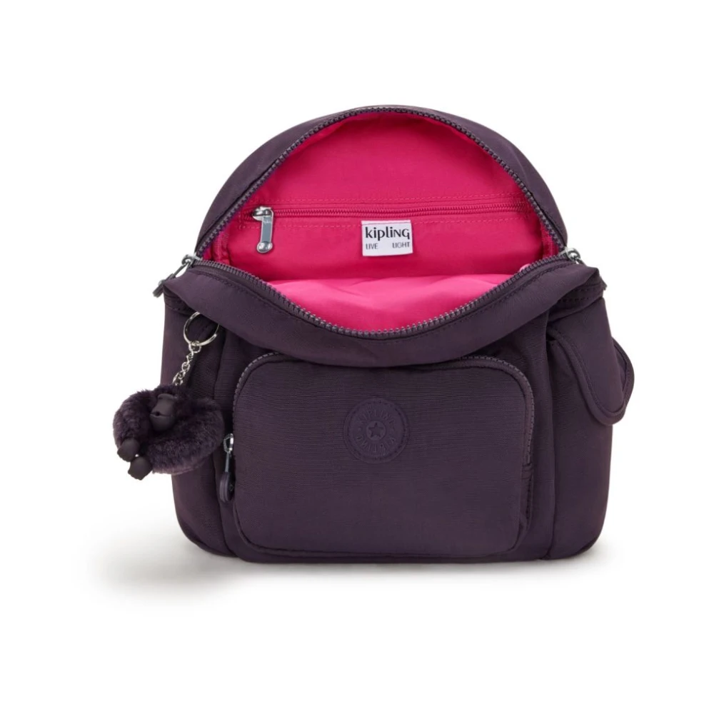 Kipling City Pack Mini Rugzak Purple Dames