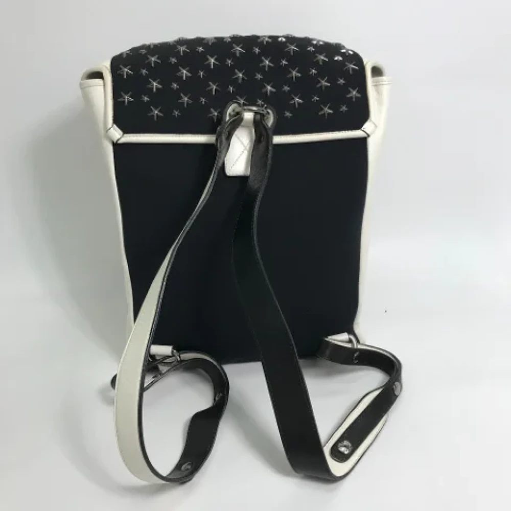 Jimmy Choo Pre-owned Leather backpacks Black Dames