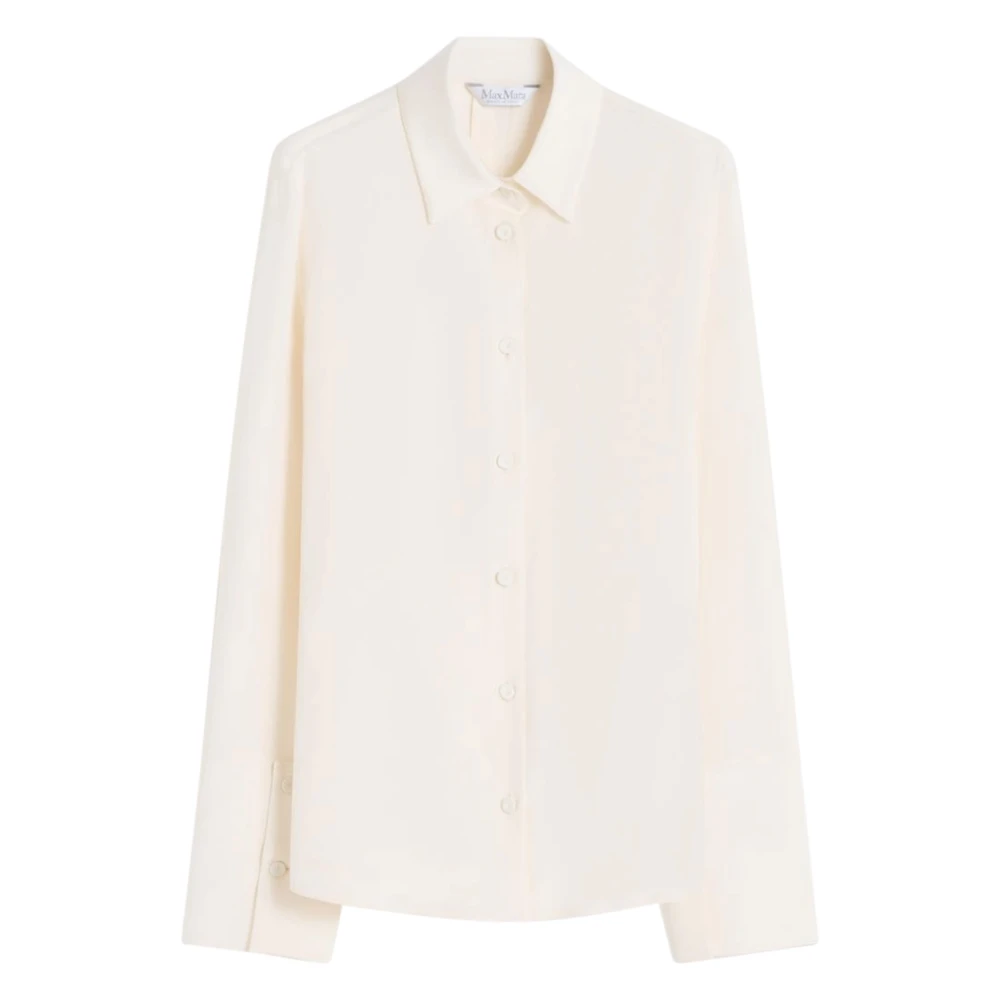 Max Mara Women's Beige Camicia - Shirts - M - Blouses & Shirts