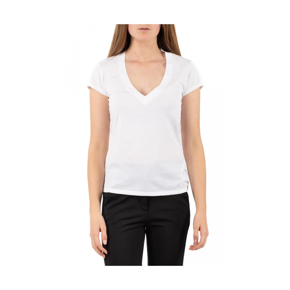 Dondup - Tops > T-Shirts - White - Dondup - Modalova