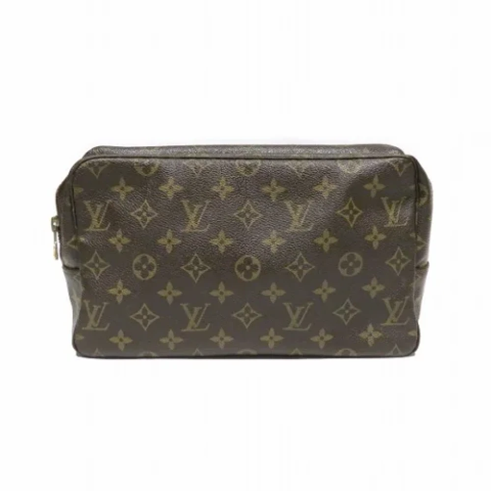 Louis Vuitton Vintage Pre-owned Canvas clutches Brown Dames