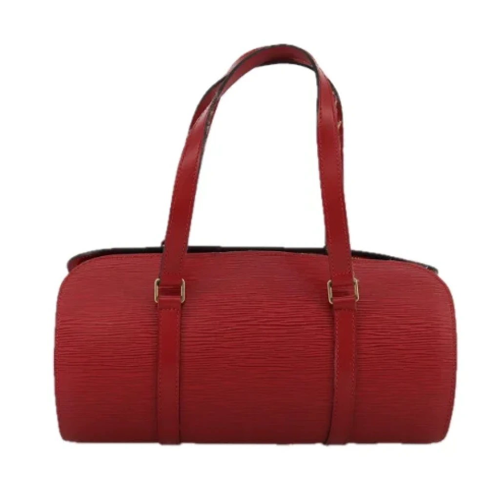 Louis Vuitton Vintage Pre-owned Leather handbags Red Dames