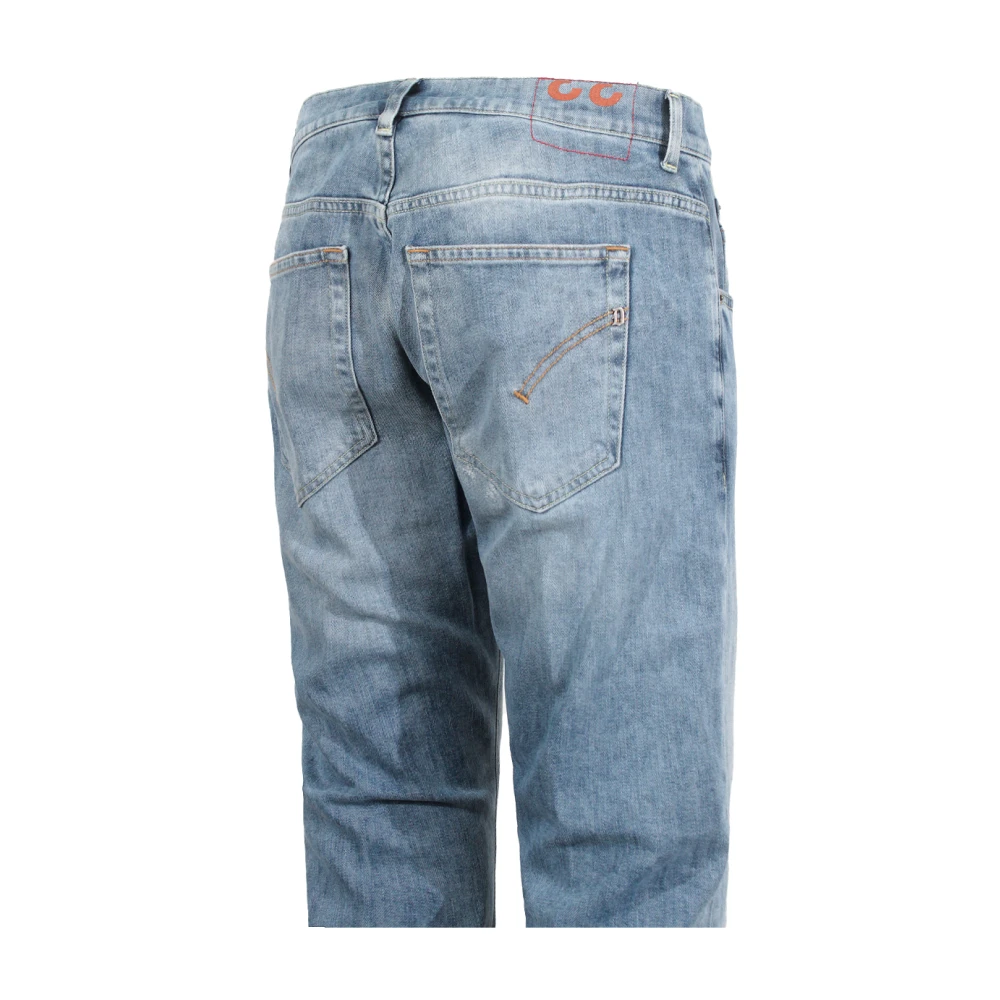 Dondup Blauwe Slim Fit Jeans Blue Heren