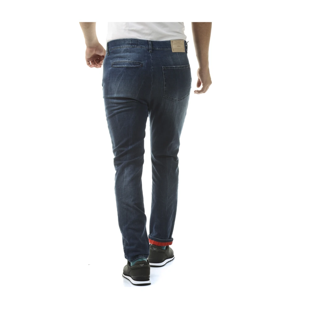 Daniele Alessandrini Klassieke Denim Jeans Blue Heren