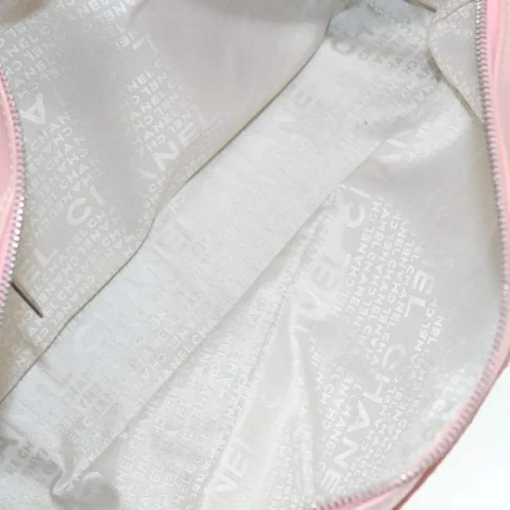Chanel Vintage Pre-owned Cotton chanel-bags Beige Dames