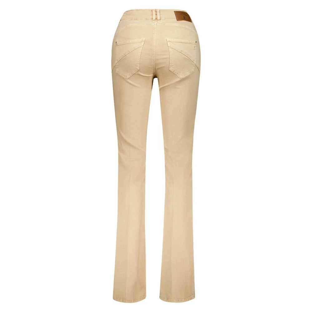 Gardeur Bootcut Slim Jeans Zuri126 Beige Dames