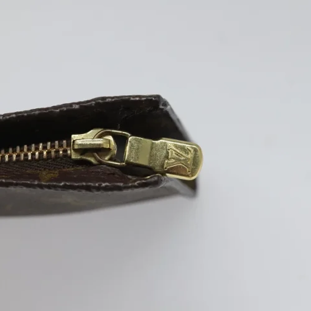 Louis Vuitton Vintage Pre-owned Canvas pouches Brown Dames