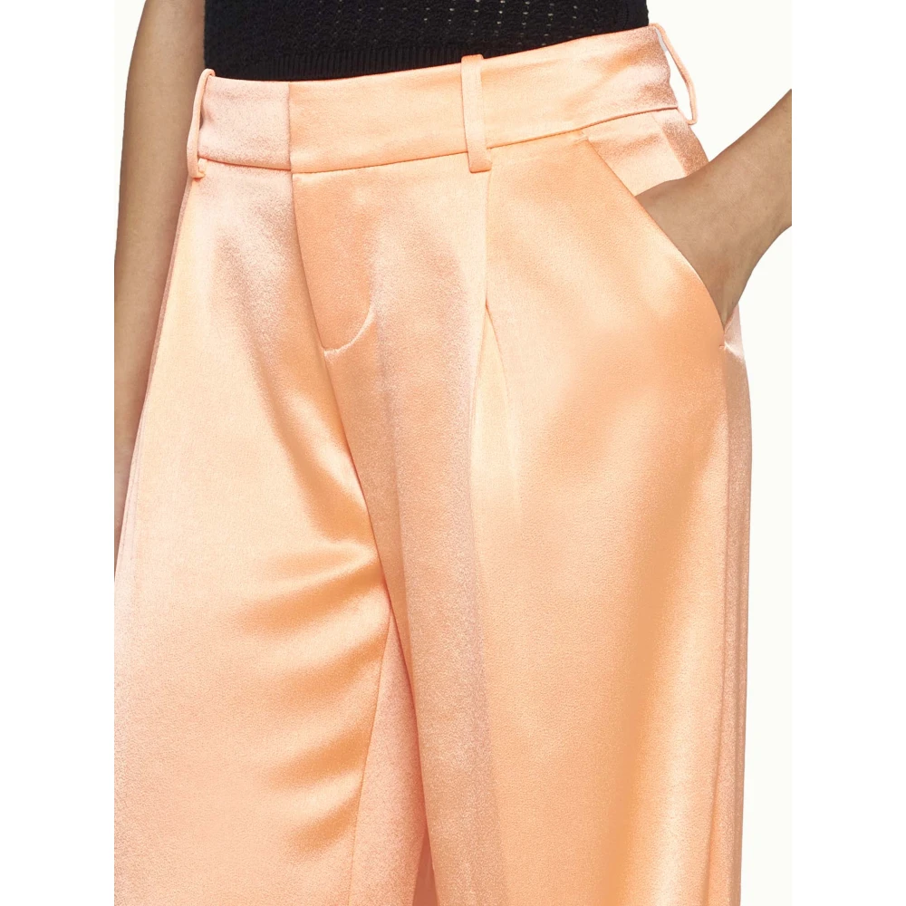 alice + olivia Stijlvolle Broek A24 Orange Dames