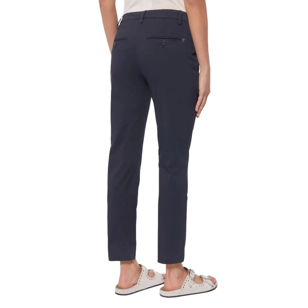 Dondup Blauwe Katoenen Jeans Broek Blue Dames