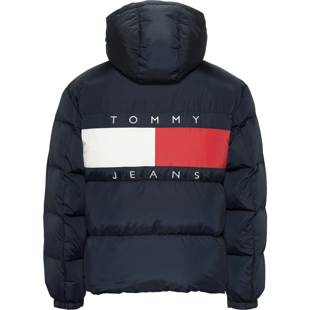 Tommy Jeans Blauwe Donsjas Aw24 Blue Heren