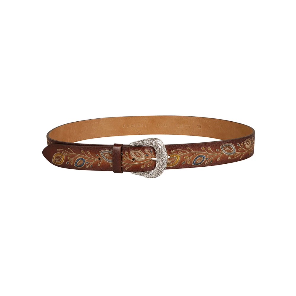 Orciani Stijlvolle Dames Riem Collectie Brown Dames