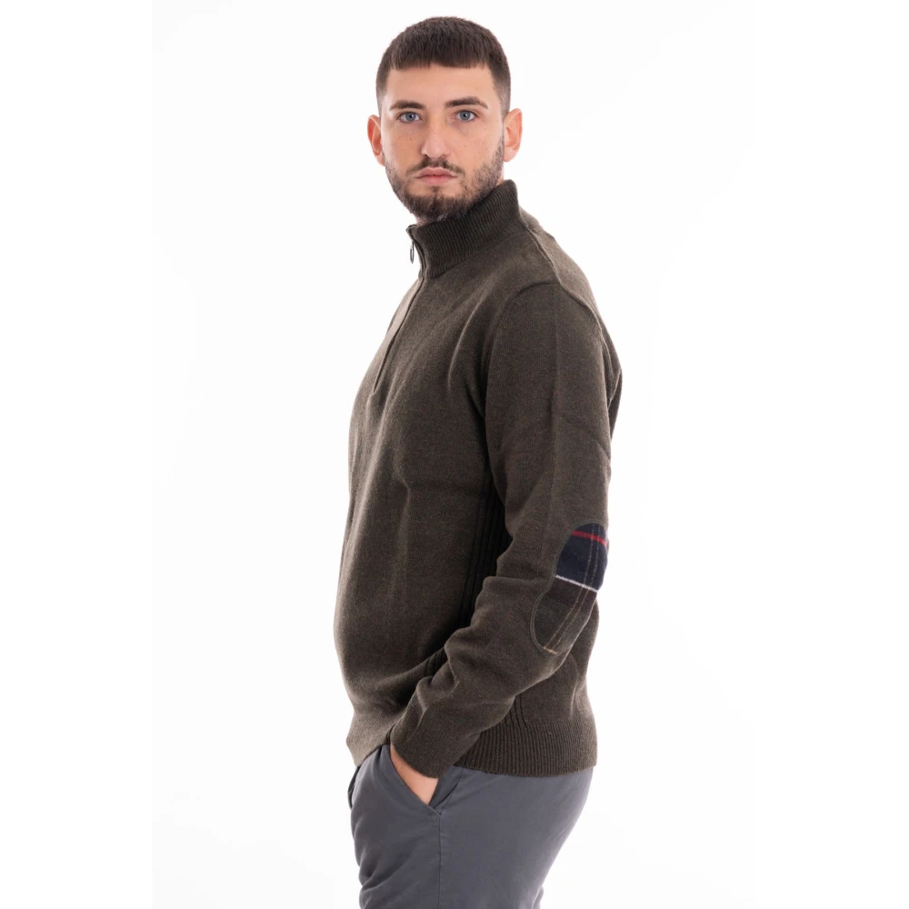 Barbour Heren Half-Zip Trui Green Heren