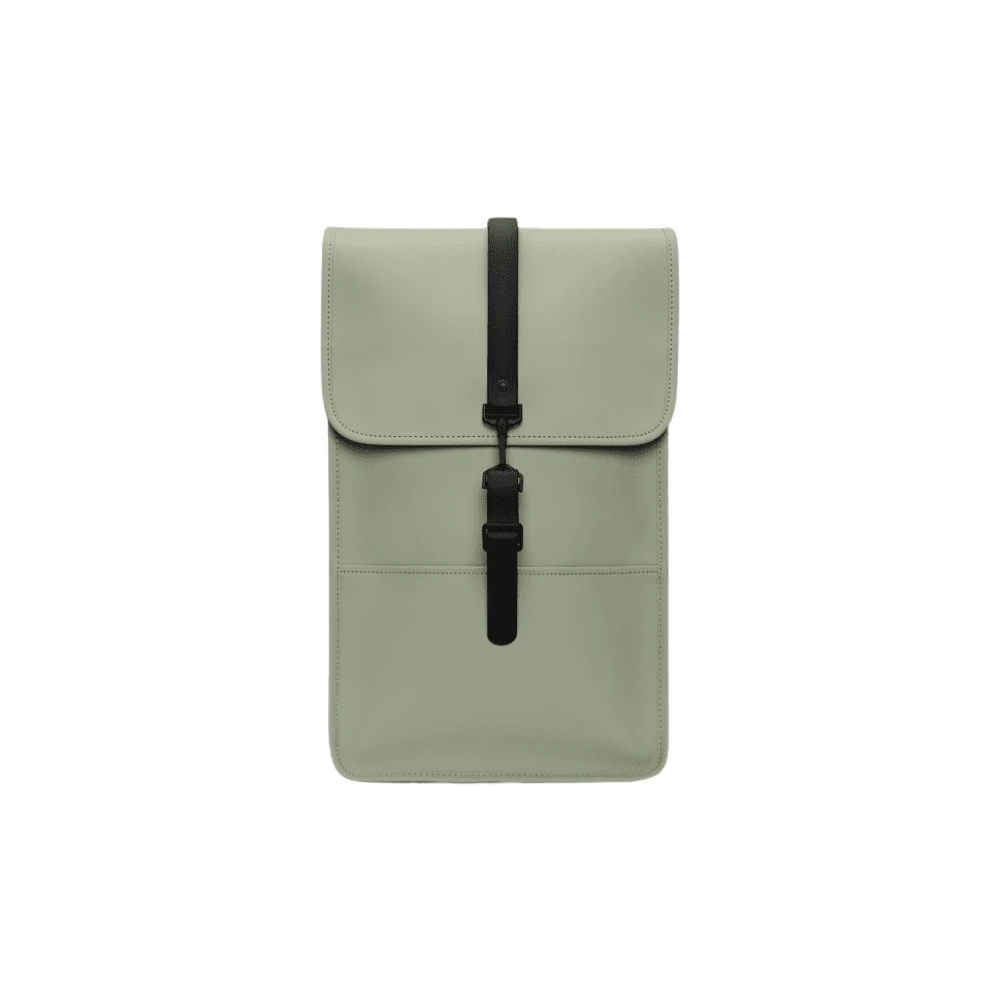 Rains Moderne Waterdichte Rugzak met Laptopvak Green Unisex