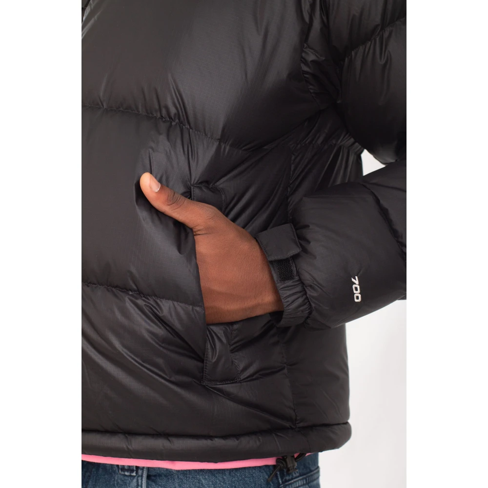The North Face Retro Nuptse Donsjack Black Heren