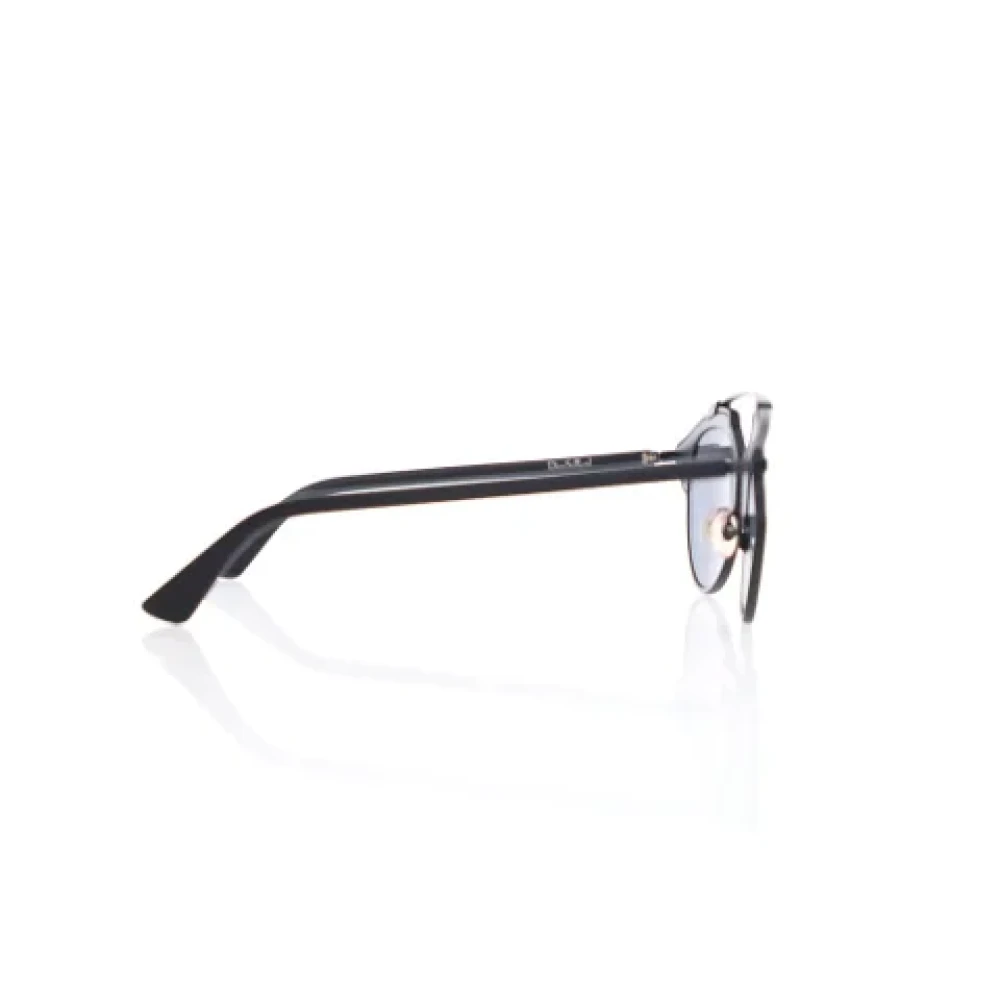 Dior Vintage Pre-owned Plastic sunglasses Black Dames
