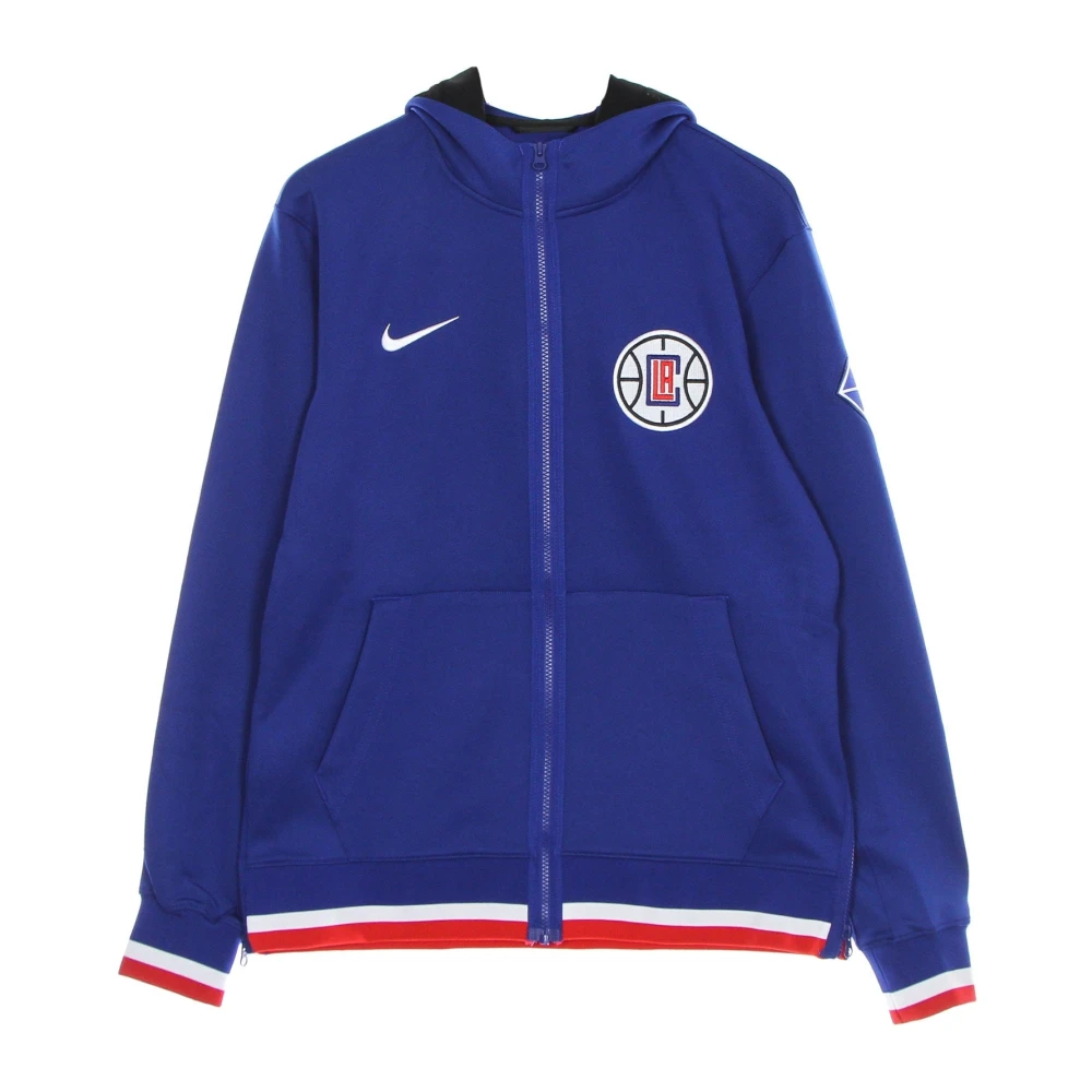 Nike Men's Blue Training, L, Nba Dri Fit Hooded Sweatshirt