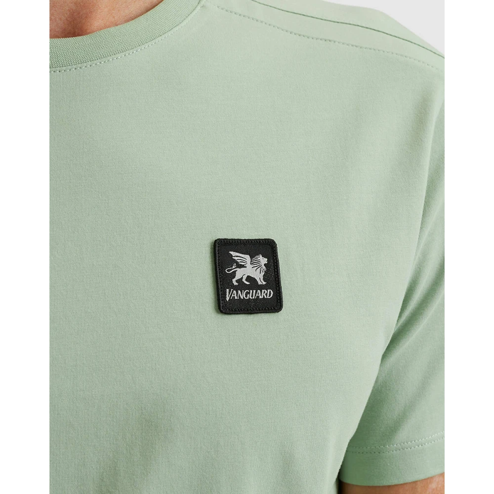 Vanguard Ronde Hals Korte Mouw Katoenen T-shirt Green Heren