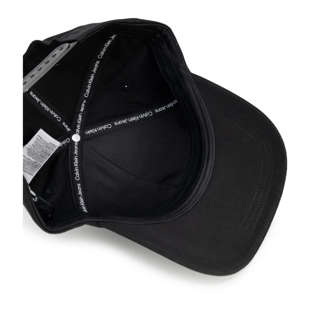Calvin Klein Monogram Embro Zonneklep Hoed Herfst Winter Black Heren