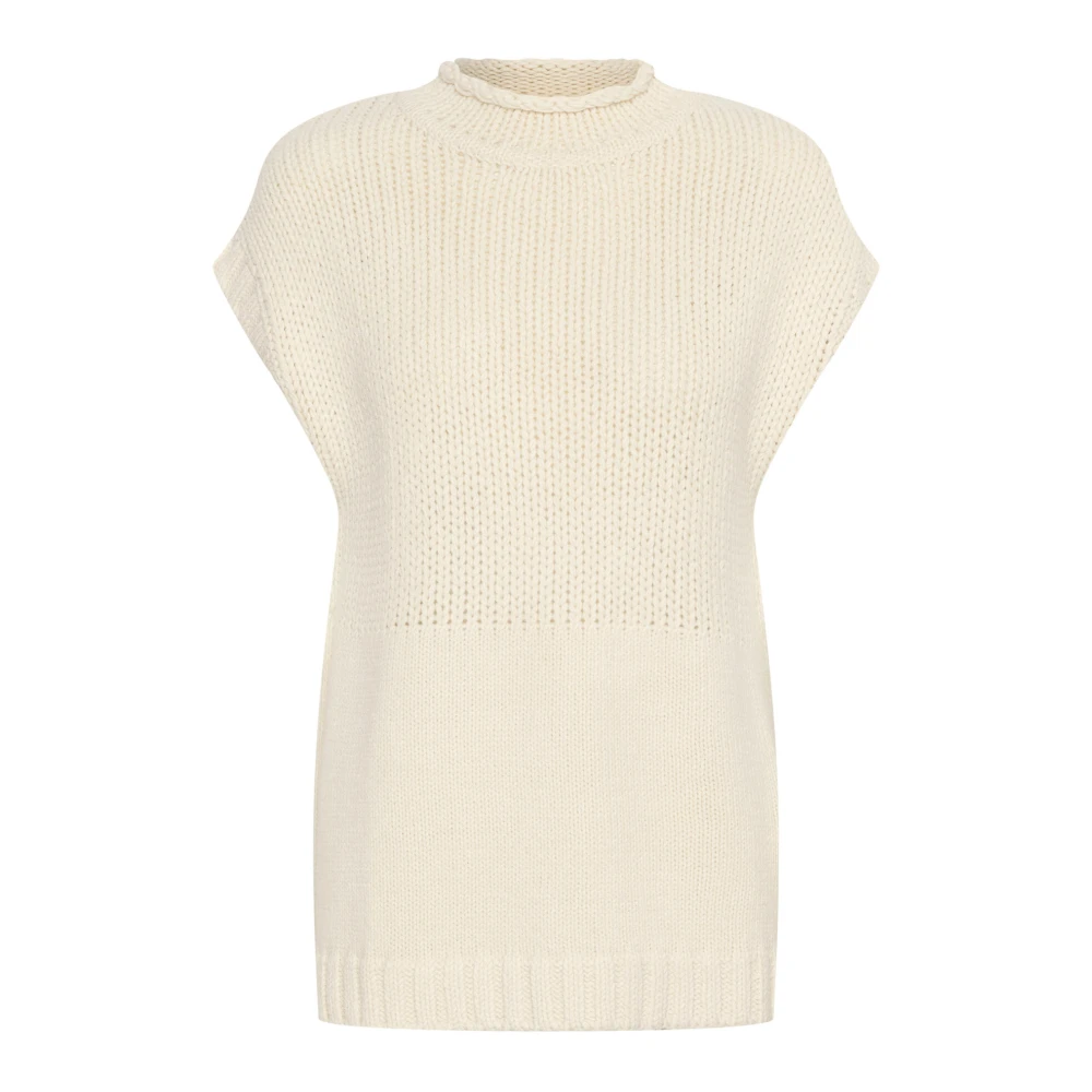 InWear Vanilla Vest Gebreide Trui Beige Dames