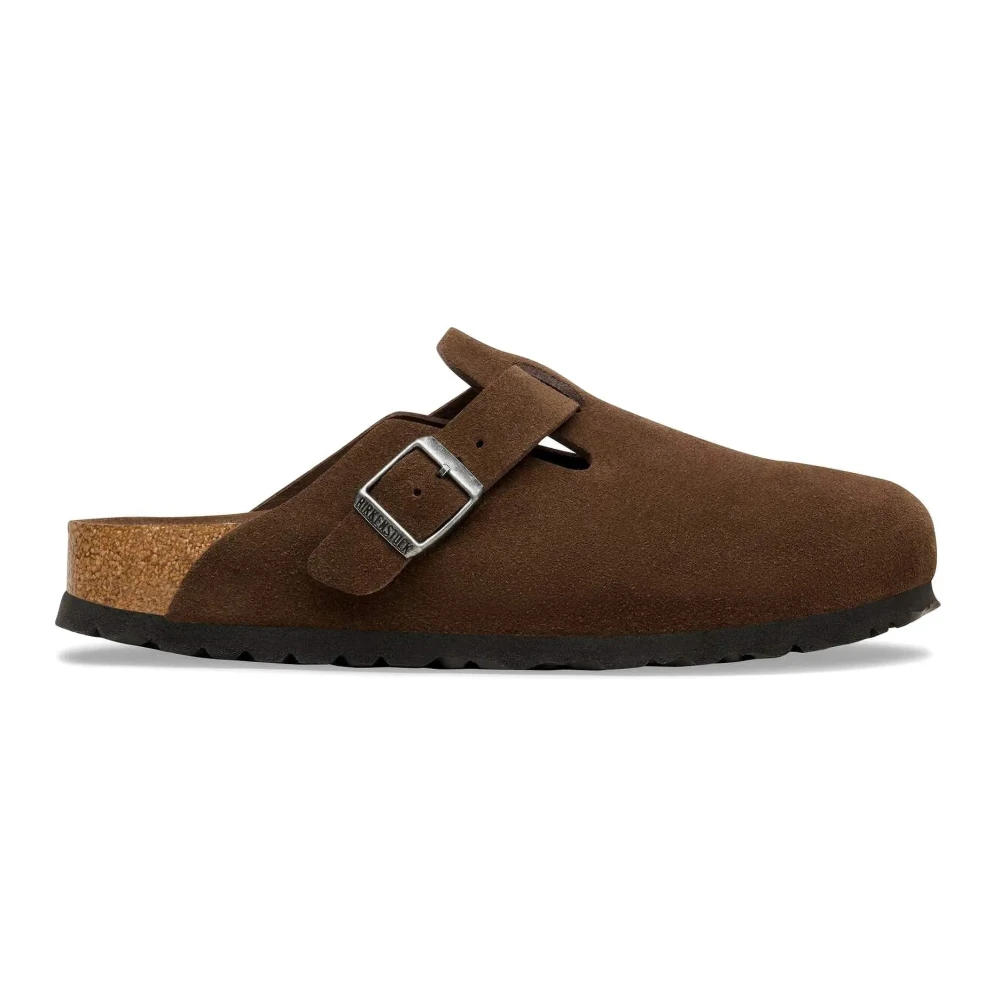 Birkenstock Men's Brown Boston Sfb - Mules - 3 Uk - Shoes