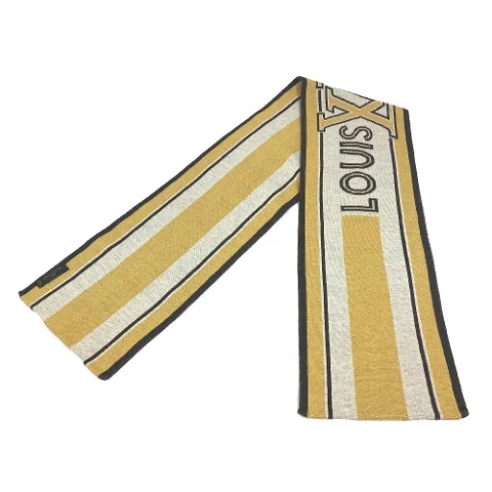 Louis Vuitton Vintage Pre-owned Wool scarves Multicolor Dames