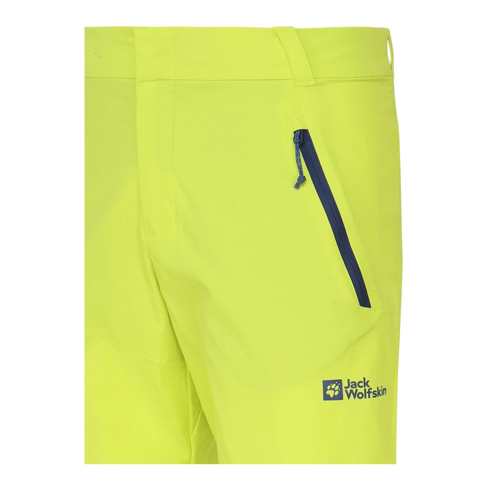 Jack Wolfskin Sportieve Lemon Shorts met zijzakken Yellow Heren