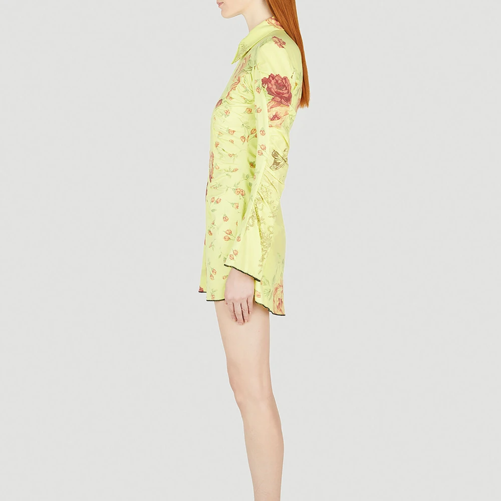 Rave Review Bloemen Mini Jurk Multicolor Dames