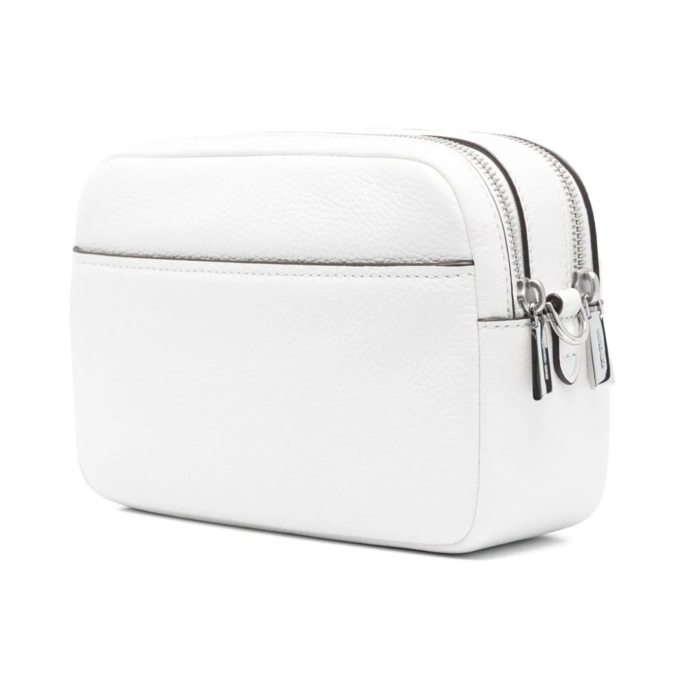 Michael Kors Witte Schoudertas Elegante Stijl White Dames