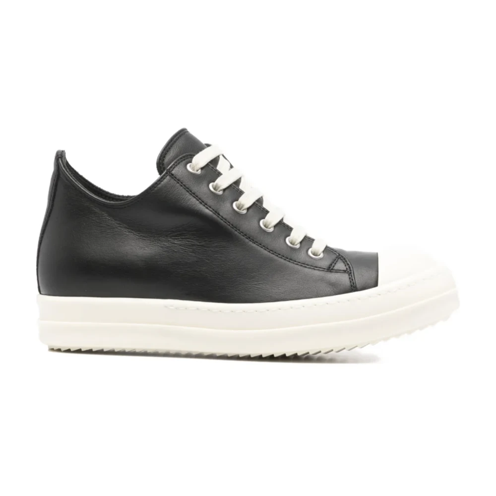 Rick Owens Low Sneaks Dames Schoenen Zwart