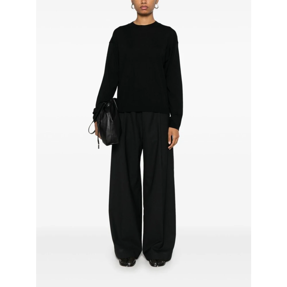 Semicouture Zwarte Alejandra Stijlvolle Modedress Black Dames