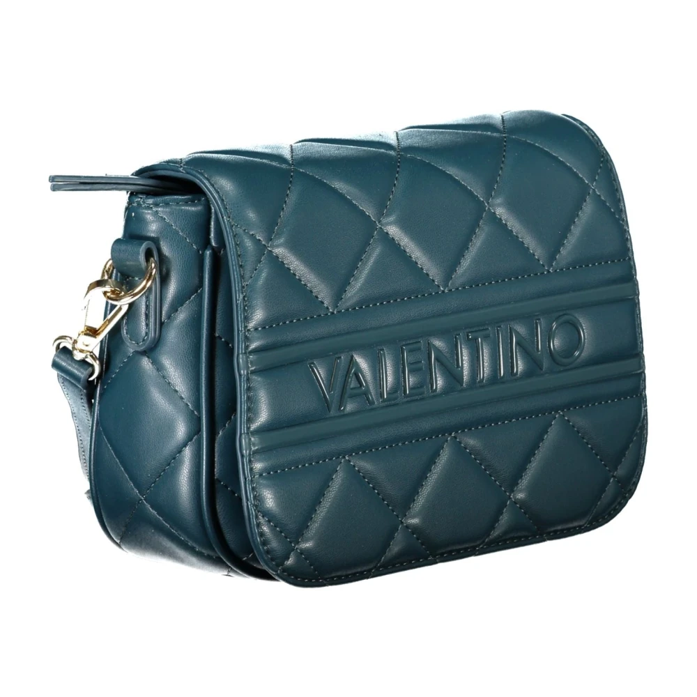 Valentino by Mario Valentino Groene Schoudertas met Contrastdetails Green Dames